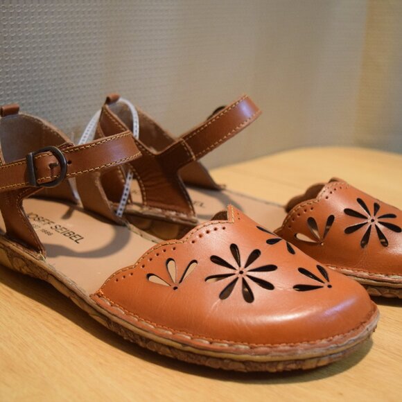 Josef Seibel Women's Sz 38 Rosalie 04 Shoes Orange Kombi New Without Box US 7 - Picture 2 of 10